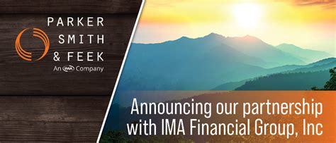 Ima Financial Group Joins Forces With Parker Smith And Feek Parker