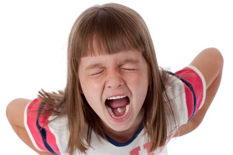 Little Girl Yelling Stock Photo Download Image Now Istock
