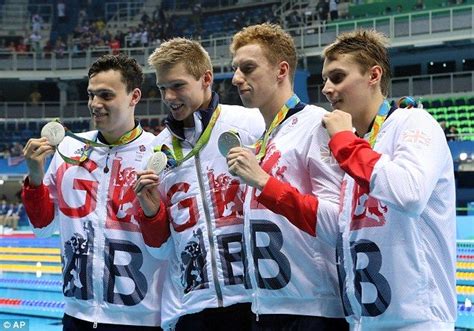 Team Gb Swimmers Do The Double In The Pool With Two Silver Medals