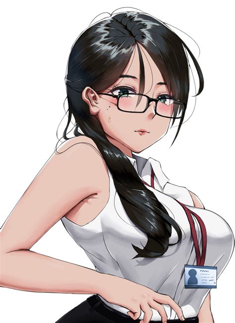 Anime Female With Glasses Aunatullah Uzhma