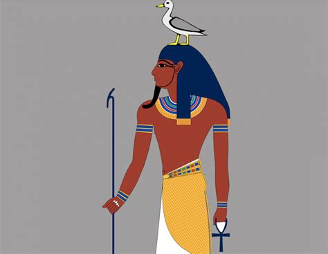 Mitología Egipcia Biografía De Geb El Dios De La Tierra Red Historia