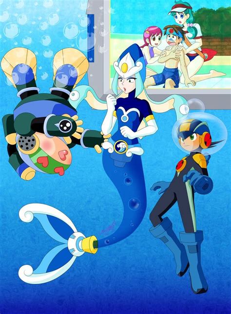 Contest Splashwoman EXE By KaitlinEXE On DeviantArt Mega Man Art Mega Man Mega Man