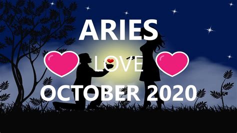 Aries Love ️ You Have The Power October 2020 Youtube