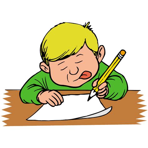 Animated Writing Clipart