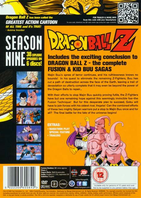 The eighth season of the dragon ball z anime series contains the babidi and majin buu arcs, which comprises part 2 of the buu saga. Køb Dragon Ball Z: Complete Season 9 - DVD