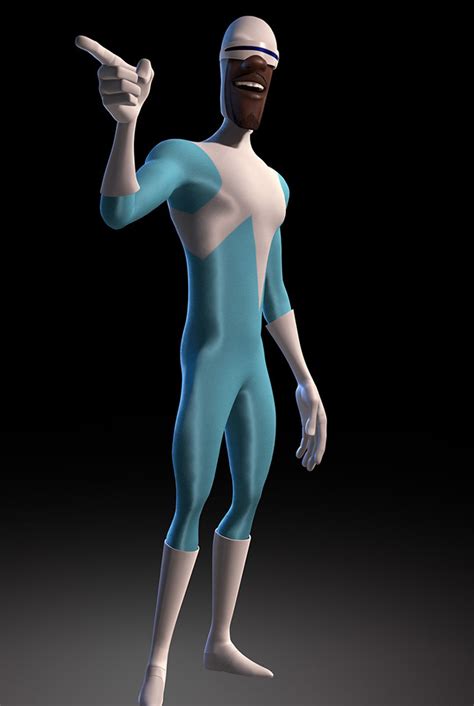 8 Disney Frozone Characters From The Incredibles Wallpaper