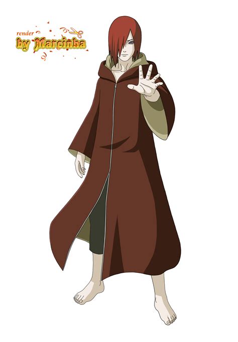 Render Nagato By Marcinha20 Nagato Uzumaki Naruto Personagens Anime