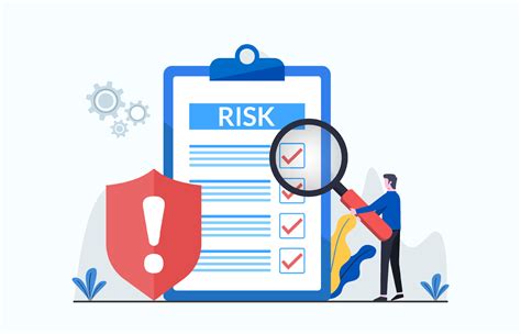 Risk Management Concept Risk Control With Shield Symbol 5163461