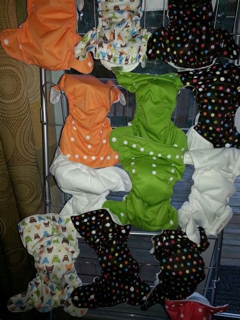 Best way to dry cloth diapers: use a shoe rack. Totally mobile. I move