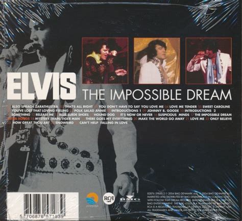 Elvis Presley The Impossible Dream