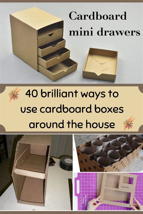 40 Brilliant Ways To Use Cardboard Boxes Around The House Artofit