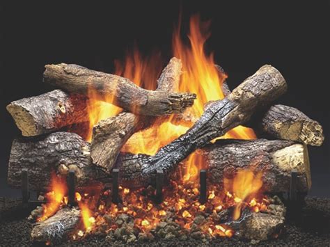 Fireside Grand Oak Gas Log Set Heat And Glo
