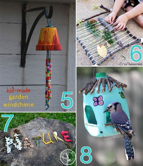 20 Fun Outdoor Craft Ideas For Kids The Scrap Shoppe