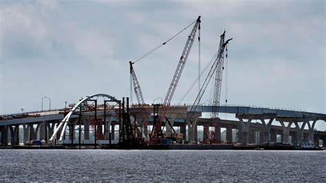 Pensacola Bay Bridge Arch Goes Up Fdot Urges Drivers Keep Eyes On Road