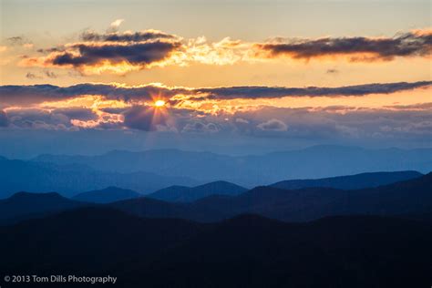 List of mountains in north carolina. Sunset at Cowee Mountains Overlook, Blue Ridge Parkway MP ...