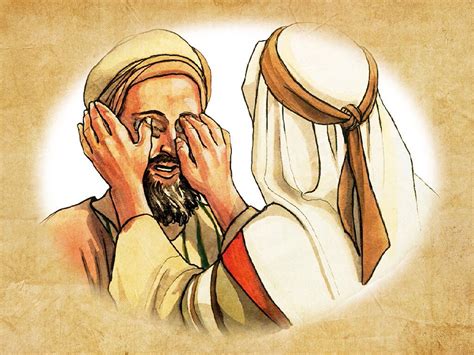 Freebibleimages Jesus Heals A Man Born Blind When Jesus Heals A