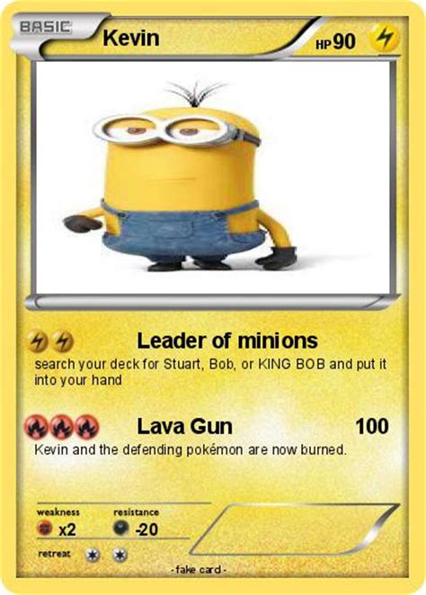 See more ideas about pokemon art, pokemon, art. Pokémon Kevin 1285 1285 - Leader of minions - My Pokemon Card