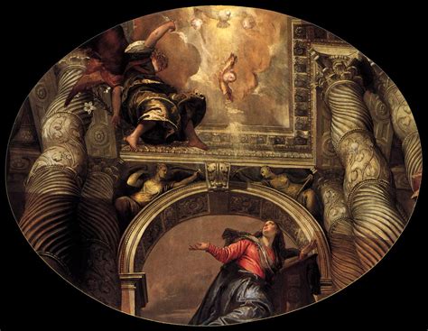 Annunciation 1558 Paolo Veronese