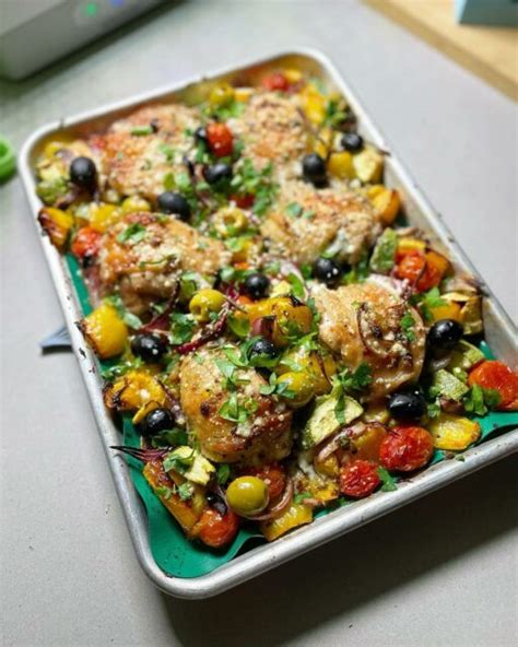 Greek Sheet Pan Chicken