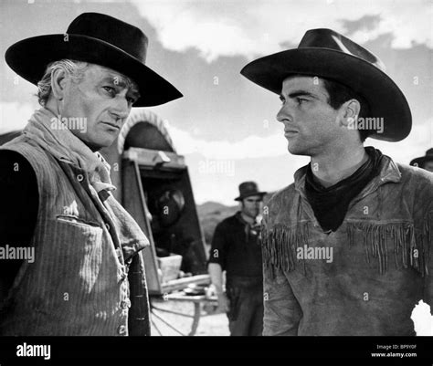 John Wayne And Montgomery Clift Red River 1948 Stock Photo Royalty Free