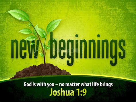 Sharefaith Media New Year Beginnings Powerpoint Sermon Sharefaith Media