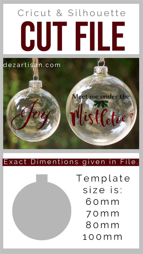 Svg Files Floating Ornament Template Svg Free