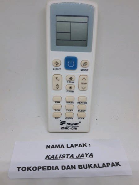 Jual Remote Remot Ac Daikin Multi Universal Kw Di Lapak Kalista Jaya