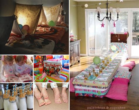 Decoración, vestimenta, animación, tarta para una fiesta infantil. Fiestas de pijamas para niños y con amigas (Slumber Party ...