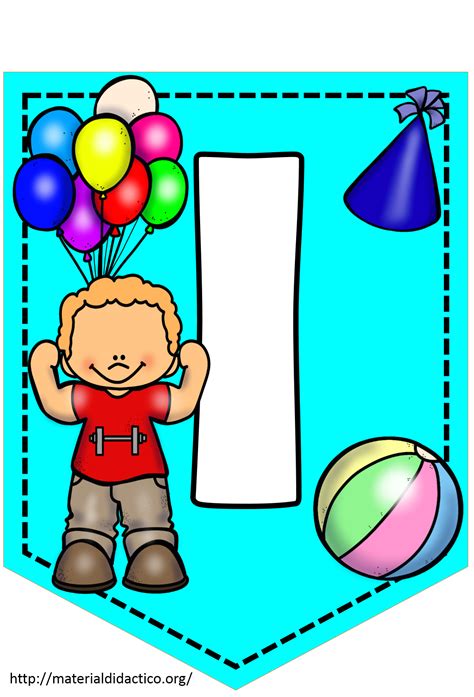Fantásticos banderines para formar FELIZ DIA DEL NIÑO | Material