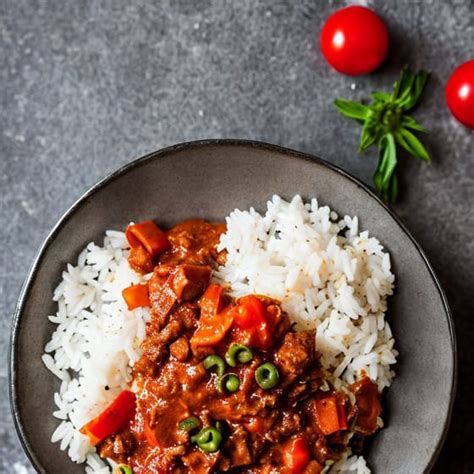 Rijst Met Hongaarse Goulash Jumbo