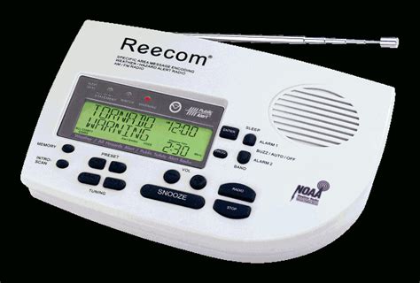 Reecom R Noaa All Hazards Weather Alert Radio