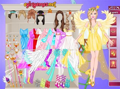 Maybe you would like to learn more about one of these? Barbie Angel Bride Dress Up Game - Fun Girls Games