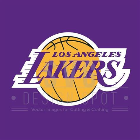 Click the logo and download it! Los Angeles Lakers Logo Svg Dxf Eps Png Files Basketball ...