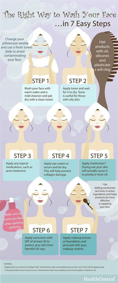 Face Care Routine How To Properly Wash Your Face Makeup Tutorials