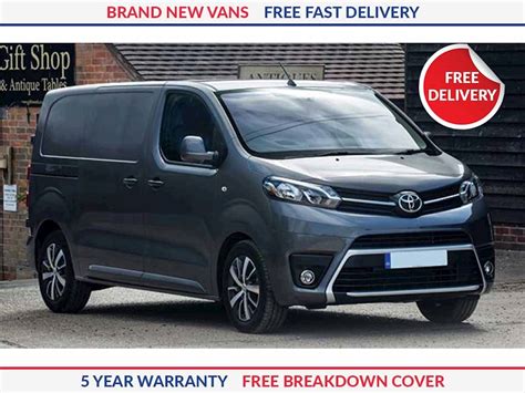 New Toyota Proace L3 Long Panel Van Lwb 2024 Free Uk Delivery Van