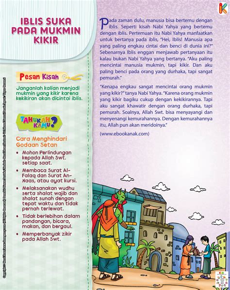 Ia bahkan terpelihara dari perbuatan syirik dan. Dua Nasihat Iblis pada Nabi Yahya | Ebook Anak