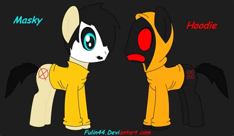 Masky And Hoodie In Mlp By Fulin44 On Deviantart