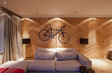 Designed after the head of a texas longhorn, this bike rack is handcrafted from oregon fir, a leather bicycle seat, bull style road handlebars. Creative Bike Storage & Display Ideas for Small Spaces