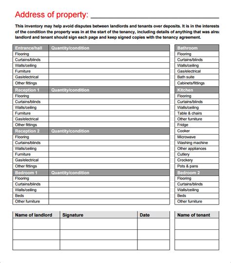 Inventory associates work in the warehouse of a retail facility, helping to make sure inventory is complete and accurate. Property Inventory Template - wanew.org