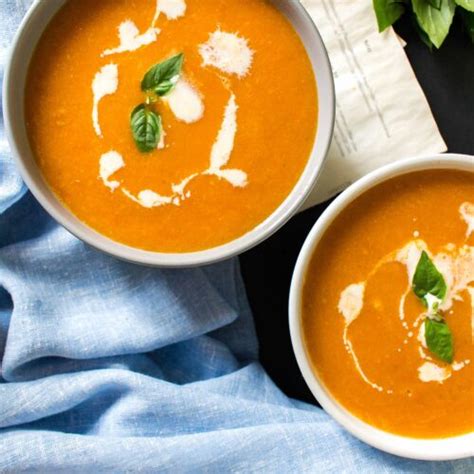 Easy Tomato And Garlic Soup Plus Instant Pot Instructions Carmy