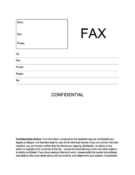 Once it's set up, you can use again and again. How To Fill Out A Fax Cover Sheet 5 Best STEPS - Printable ...