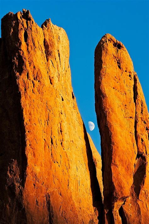 Moonrise At The Tower Of Babel Rock License Image 70318138 Lookphotos