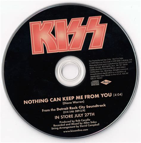 Kiss Nothing Can Keep Me From You Releases Discogs