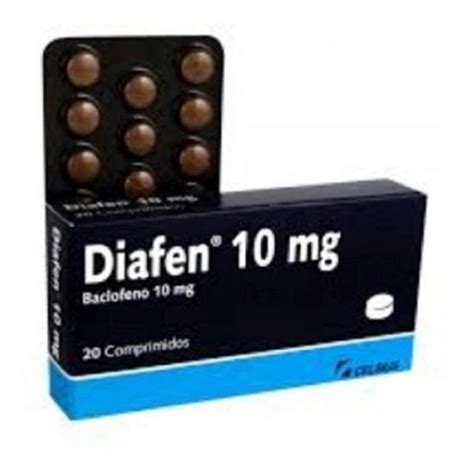 Diafen 10 Mg X 20 Comprimidos