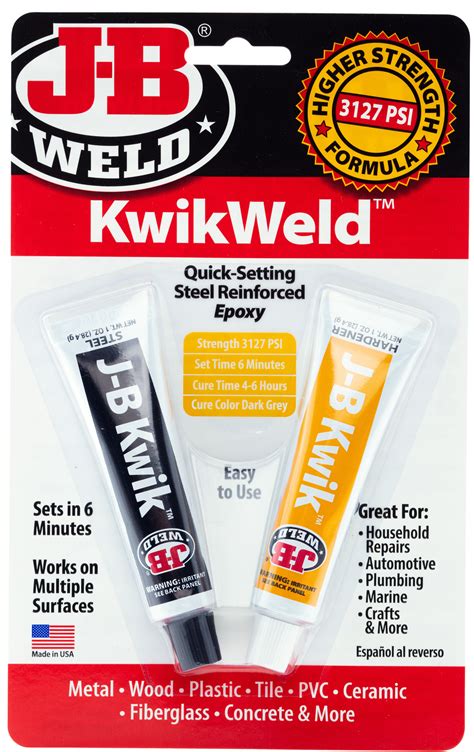 Buy J B Weld Kwikweld Steel Epoxy Reforzado At Ubuy Chile