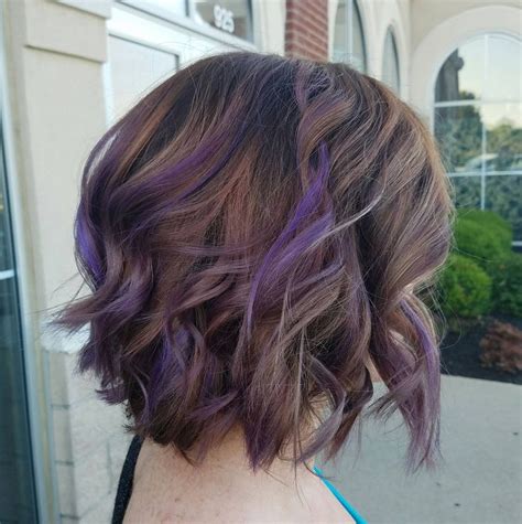 Purple is a vibrant and playful color that brings interesting and unique vibe in each hairstyle. Pin on My Style