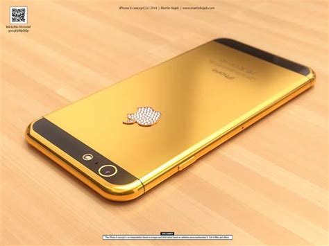 The Luxurious Iphone 6 Design Concept In Gold Gadgetsin