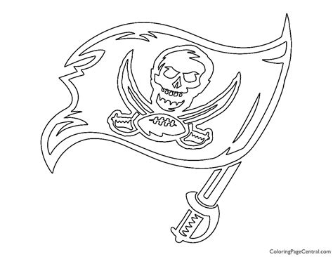 NFL Tampa Bay Buccaneers Coloring Page | Coloring Page Central