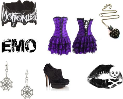 Emo By Yuvalllll5 Liked On Polyvore Emo Outfit Ideas Clothes