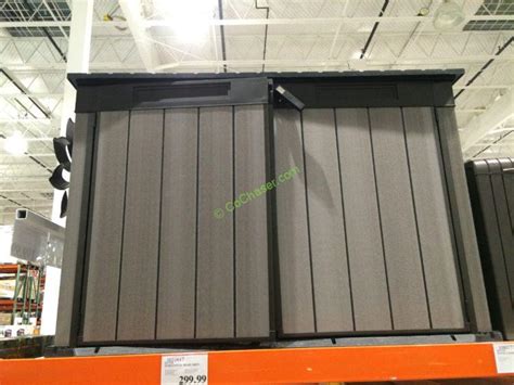 Outdoor storage sheds & barns | costco. Keter Horizontal Resin Shed - CostcoChaser